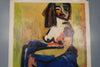 Maria Theresia Menzel Vintage Exhibition Poster Vienna 1970 - Image 4