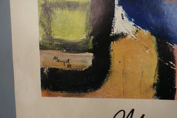Maria Theresia Menzel Vintage Exhibition Poster Vienna 1970 - Image 6