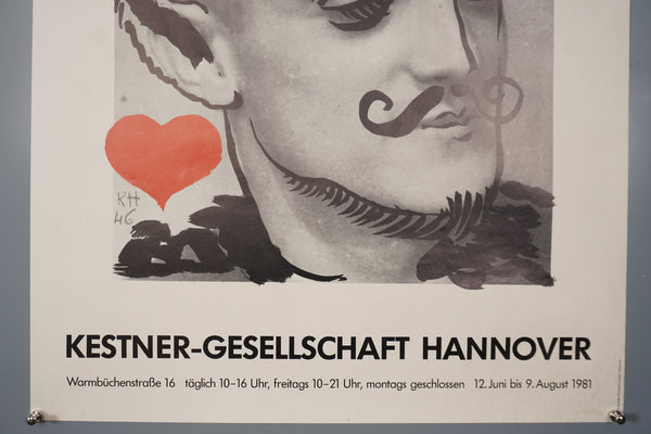 Raoul Hausmann Poster Vintage Exhibition Poster Hannover 1981 - Image 5