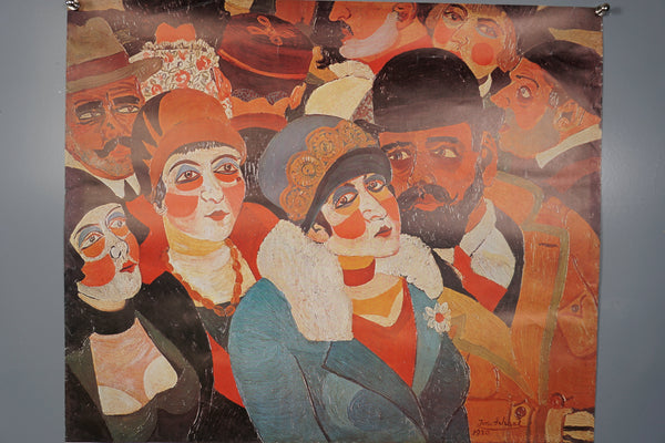 Josef Scharl Poster Original Vintage Exhibition Poster 100 Years Dortmund 1976 - Image 3