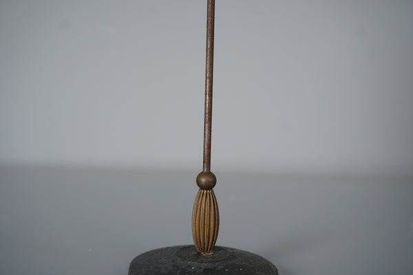Glas Prader Bolzano Sculpture Glass Rabbit on Brass Stand 1970s - Image 4