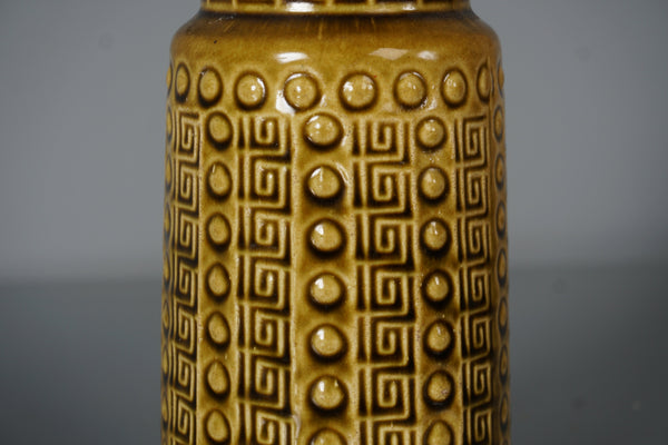 Scheurich Vase 645-10 1960s Olive Green Ceramic - Image 5
