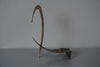 Wrought Iron Candle Holder Brutalist 1960s Iron