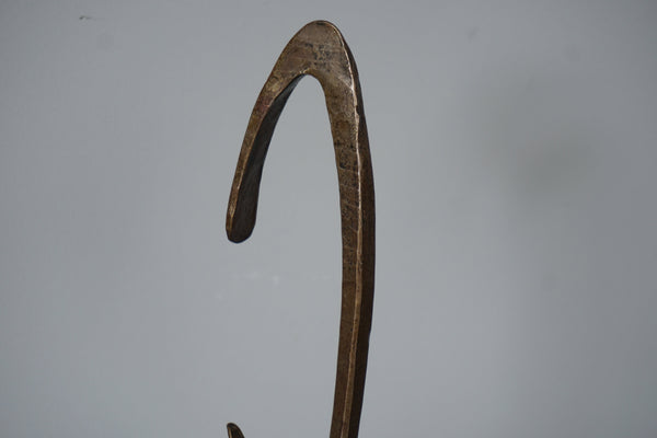 Wrought Iron Candle Holder Brutalist 1960s Iron - Image 4
