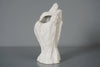Hutschenreuther Vintage Biscuit Porcelain Vase 1960s White Porcelain - Image 9