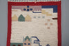 Polish Vintage Wall Rug Tapestry Kelim 1960s Mid Century - Image 5