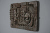 Ingrid Fechner Wall Plaque Ceramic 1960s Brown Copper Mid Century - Image 3