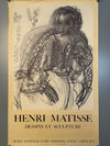Henri Matisse Poster Vintage Art Print Exhibition Poster Paris 1973