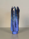 Vintage Vase Studio Pottery Leaves Floral Ceramic 1970s - Image 4