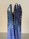 Vintage Vase Studio Pottery Leaves Floral Ceramic 1970s - Image 5