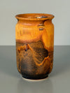 Otto Wichmann Vase Vintage Studio Pottery 1960s Burnt Orange Ceramic - Image 3