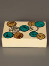 Piero Fornasetti Vintage Metal Box Trinket Box 1950s Italy - Image 2
