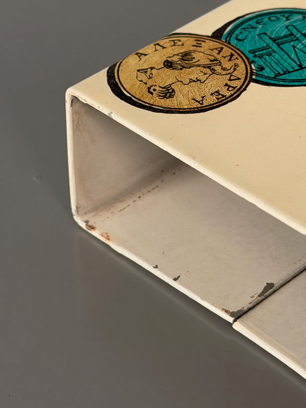 Piero Fornasetti Vintage Metal Box Trinket Box 1950s Italy - Image 7
