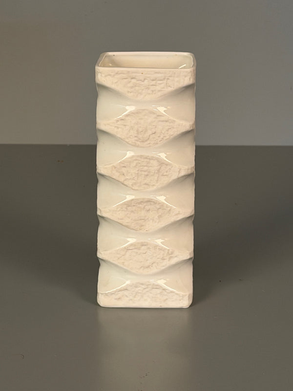 Royal Bavaria KPM Vase 70s Biscuit Porcelain White - Image 2