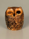 Vintage Ceramic Piggy Bank Savings Owl 1960s Mid Century