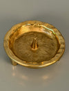 Vintage Brass Candleholder Massive 1960s Mid Century Brutalist - Image 3