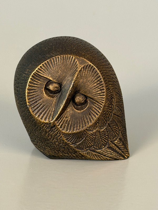 Vintage Ceramic Owl Mid Century 1960s Figurine Sculpture - Image 2