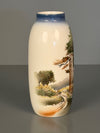 Royal Copenhagen Vintage Vase Art Deco Jugendstil 1920s Cream Blue Porcelain - Image 2