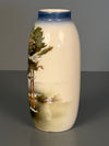 Royal Copenhagen Vintage Vase Art Deco Jugendstil 1920s Cream Blue Porcelain - Image 3