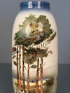 Royal Copenhagen Vintage Vase Art Deco Jugendstil 1920s Cream Blue Porcelain - Image 6