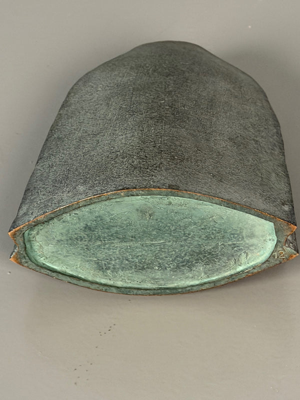 Vintage Bronze Vase 1950s 1960s Art Mid Century - Image 5