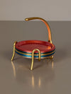 Vintage Coaster Set 1950s Mid Century Aluminum - Image 5