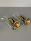 Vintage Solifleur Art Nouveau Vase Bronze and Glass 1920s 1930s - Image 9