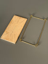 Bonna Made in Germany Tray 1970s Peach Yellow Ceramic Brass - Image 9