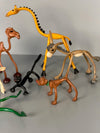 Schleich Animal Figurines 8x Zoo Animals 1970s Yellow Black - Image 4