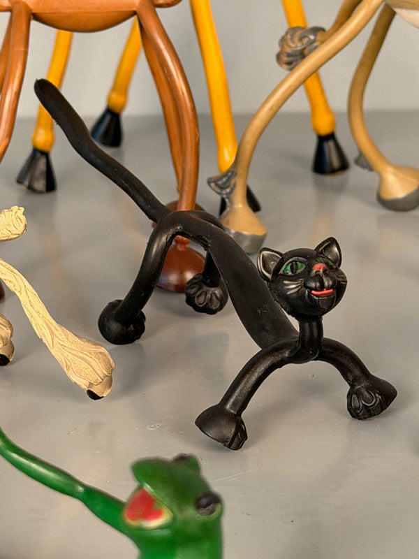 Schleich Animal Figurines 8x Zoo Animals 1970s Yellow Black - Image 10