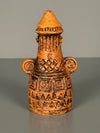 Vintage Anthropomorphic Ceramic Figurine Sculpture Incense Burner Attributed to Huguette Besson 1950s - Image 4