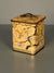 Spara Frischbrand Kaffee Tin Box 1950s Cream Orange Metal