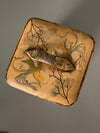 Spara Frischbrand Kaffee Tin Box 1950s Cream Orange Metal - Image 6