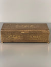 Vintage Brass Box Cigar Case Jewelry Box 1930s - Image 2