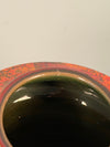 Ceramano Vase Orion 1960s Red Orange Ceramic - Image 6