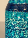 Bay Keramik Bodo Mans Handle Vase 224-20 1960s Teal Ceramic - Image 8