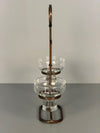 Vintage Candle Holder Pair Scandinavian Iron 1960s - Image 10