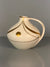 Vintage Ruscha Handle Vase Jug Ceramic Model 315 1960s Cream Gold