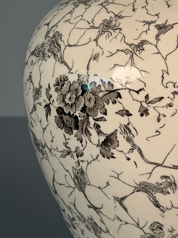 Villeroy and Boch Mettlach Vase 1950s Cream Ceramic - Image 5