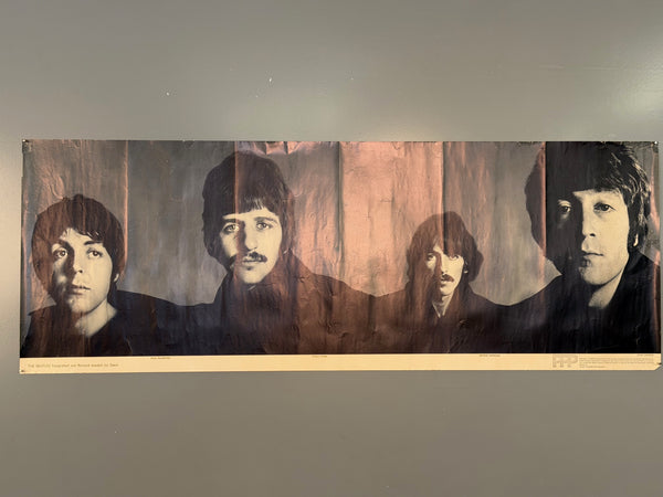 Original Vintage Beatles Poster 1967 Richard Avedon 60s