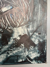 Vintage Painting Expressive Jesus Abstract Christ Portrait 1970s - Image 5