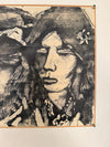 Jo Pieper Drawing Original Vintage 1960s Wall Art - Image 4