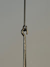 Boda Smide Candle Chandelier Duvan 1960s Silver Glass - Image 9