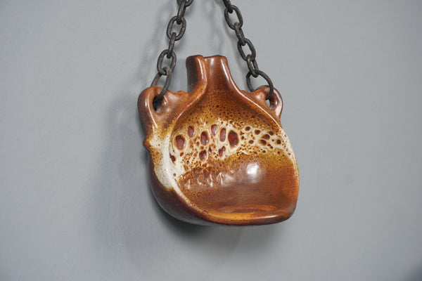 1960s 1970s Ceramic Candlestick Wall Candle Holder WGP - Photo 4