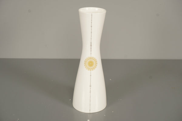 Rosenthal Vintage Studio-Line Form 2000 Porcelain Vase 1980s White Gold - Image 3