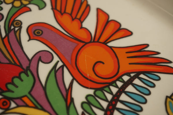 Christine Reuter for Villeroy and Boch Vintage Tray Acapulco 1960s White Porcelain - Image 6