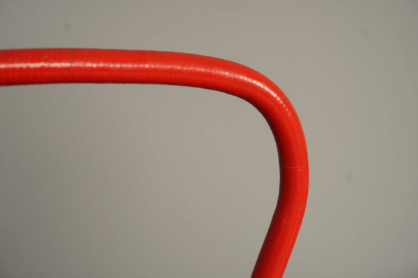 Vintage Egg Basket Wire Basket 1950s Red Metal - Image 7