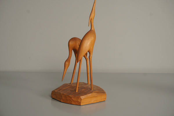 Vintage Teak Kracies Reiker Bird Figurines Sculptures 1960s Scandinavian - Image 5