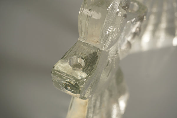 Kosta Boda Figurine Angel Glass Sculpture 1970s Clear Glass - Image 6