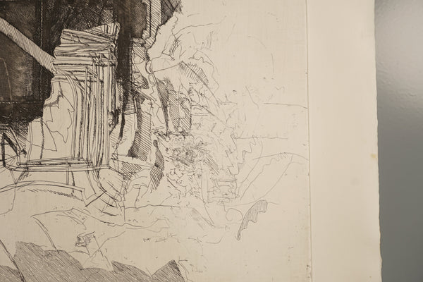 Peter Ackermann Art Print Vintage Etching 1980 Signed - Image 6